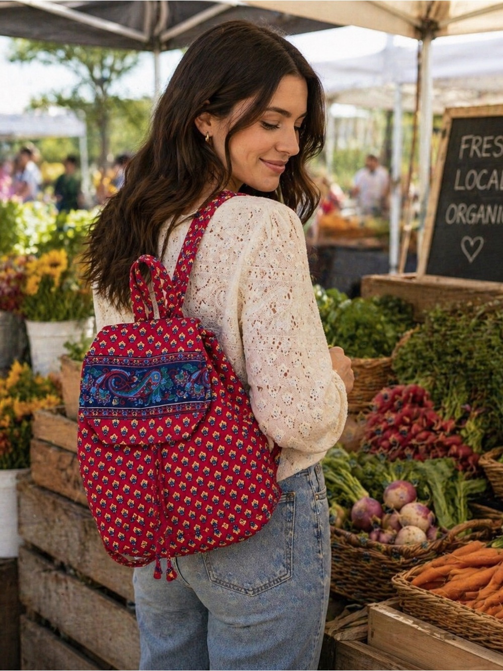 Larenda backpack Quilted